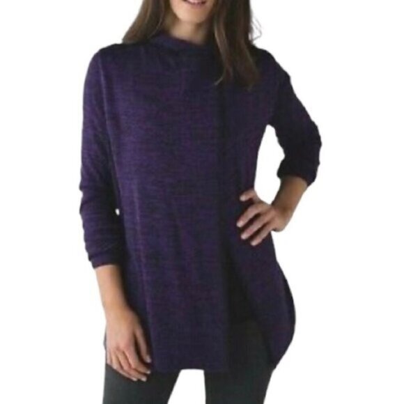 Lululemon‎ Peace Of Mind Wrap in Black Grape / Tender Violet - Picture 4 of 9